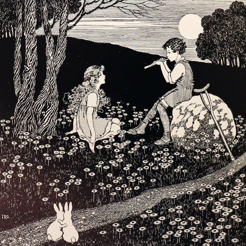 1922 Rare First Edition ~ The Little Green Road to Fairyland by Ida Rentoul Outhwaite - color illustrated.