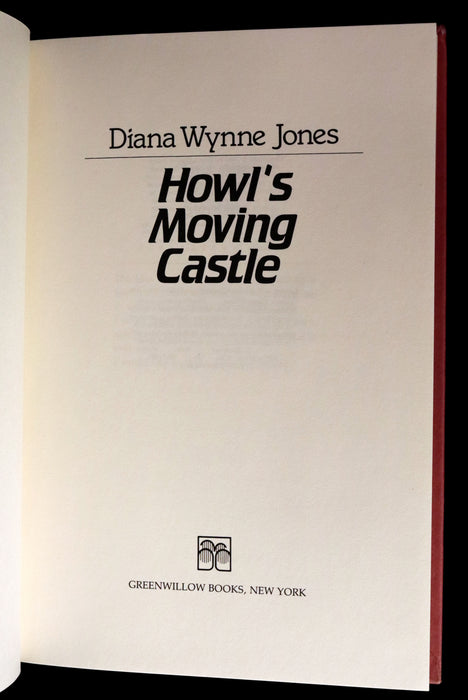 1986 Scarce First Edition - Howl's Moving Castle by Diana Wynne Jones.