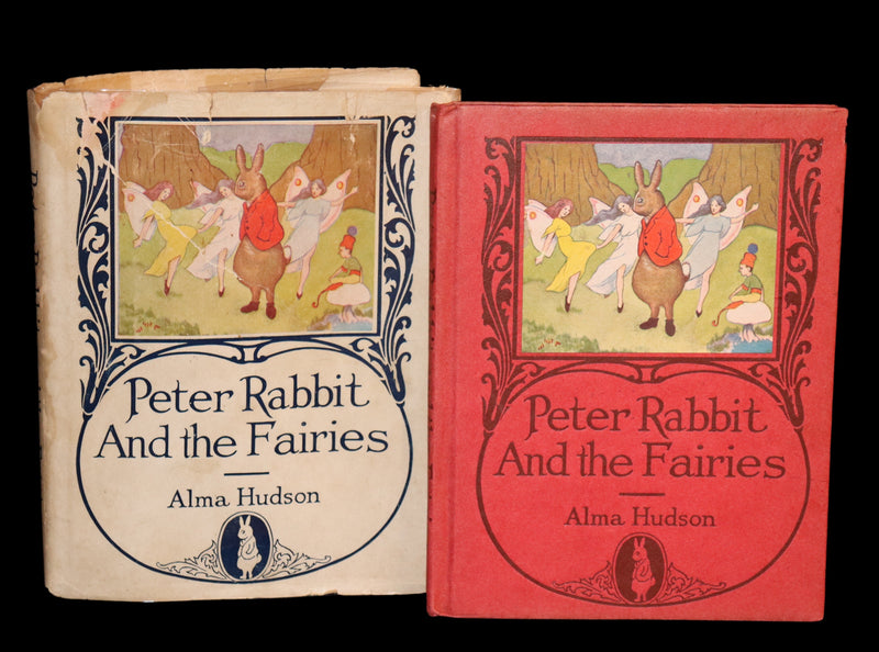1921 Rare First Edition - PETER RABBIT AND THE FAIRIES by Alma & Richard Hudson.