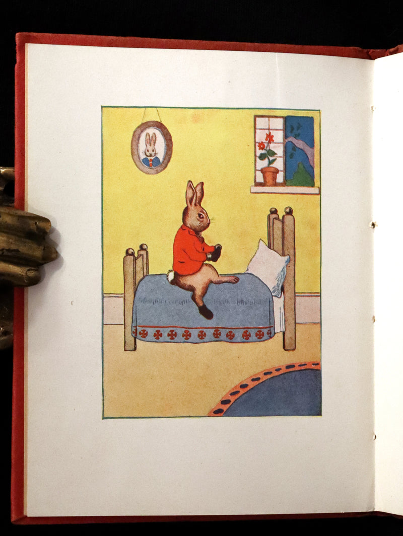 1921 Rare First Edition - PETER RABBIT AND THE FAIRIES by Alma & Richard Hudson.