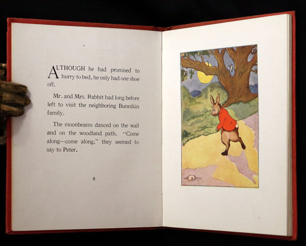 1921 Rare First Edition - PETER RABBIT AND THE FAIRIES by Alma & Richard Hudson.