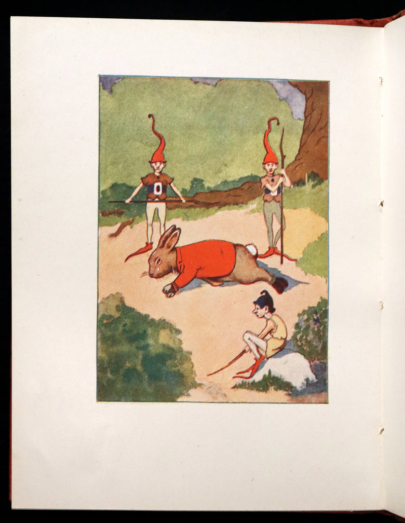 1921 Rare First Edition - PETER RABBIT AND THE FAIRIES by Alma & Richard Hudson.