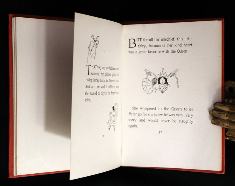 1921 Rare First Edition - PETER RABBIT AND THE FAIRIES by Alma & Richard Hudson.