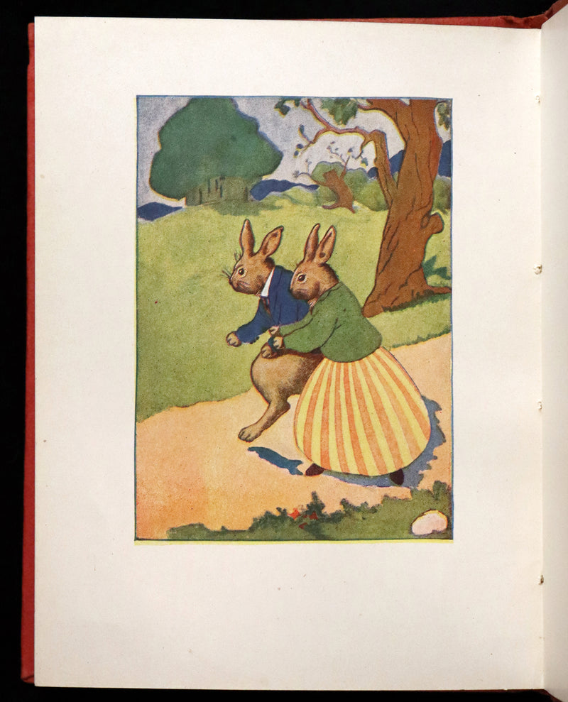 1921 Rare First Edition - PETER RABBIT AND THE FAIRIES by Alma & Richard Hudson.