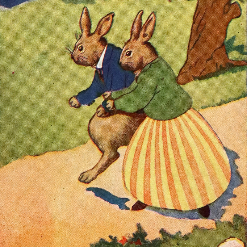 1921 Rare First Edition - PETER RABBIT AND THE FAIRIES by Alma & Richard Hudson.