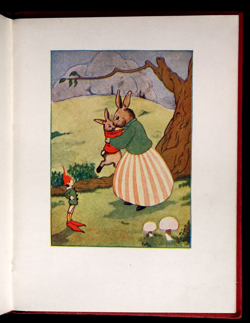 1921 Rare First Edition - PETER RABBIT AND THE FAIRIES by Alma & Richard Hudson.