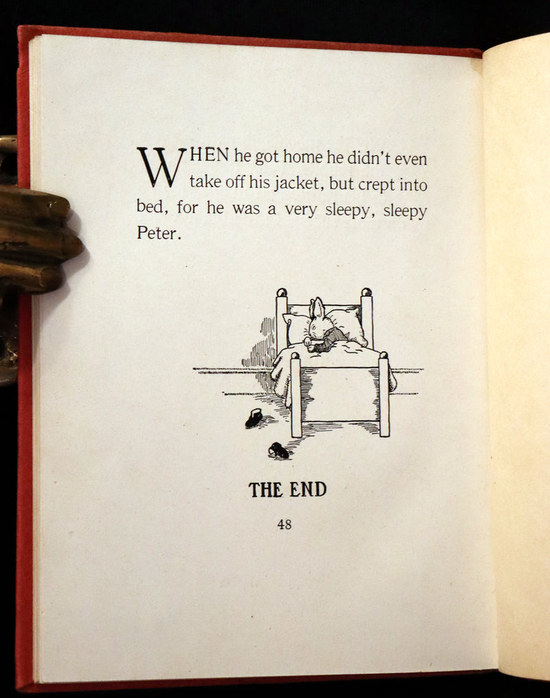 1921 Rare First Edition - PETER RABBIT AND THE FAIRIES by Alma & Richard Hudson.