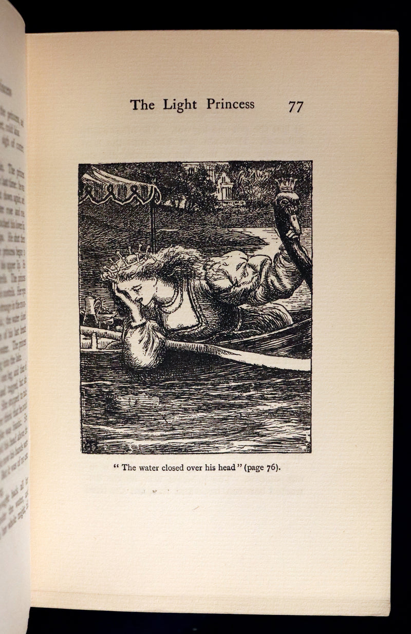 1906 Scarce Book - THE FAIRY TALES by George Macdonald illustrated by Arthur Hughes.