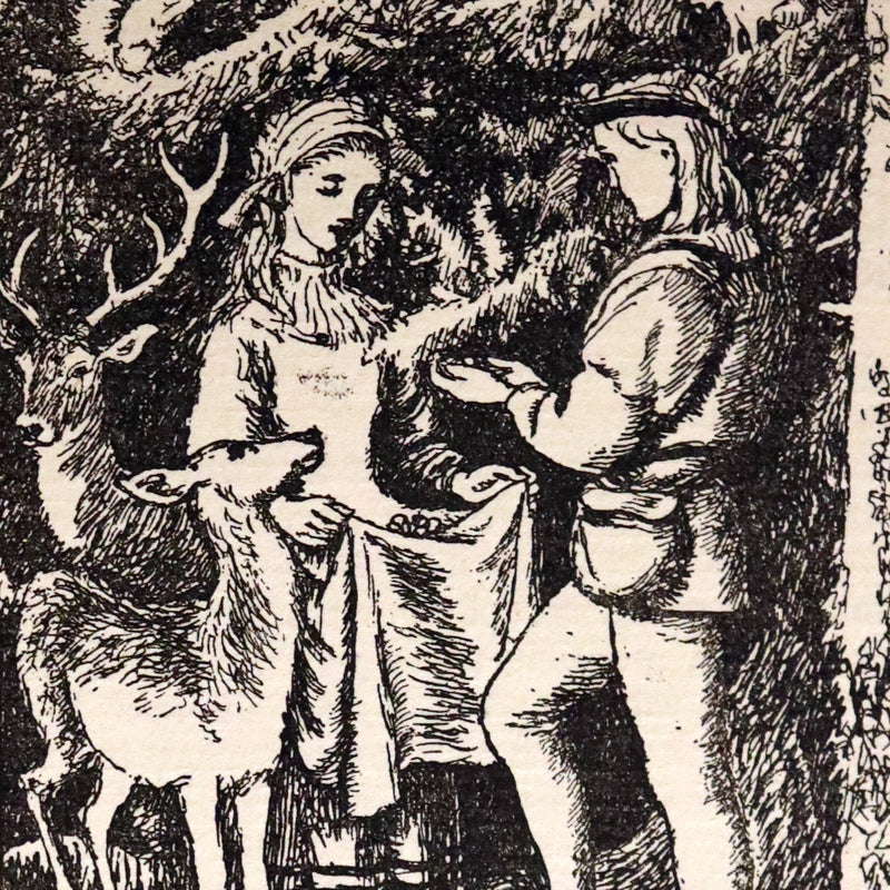 1906 Scarce Book - THE FAIRY TALES by George Macdonald illustrated by Arthur Hughes.