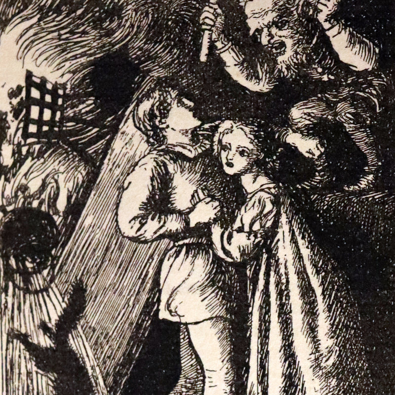 1906 Scarce Book - THE FAIRY TALES by George Macdonald illustrated by Arthur Hughes.