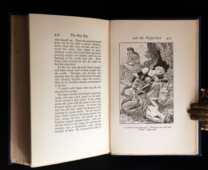 1906 Scarce Book - THE FAIRY TALES by George Macdonald illustrated by Arthur Hughes.
