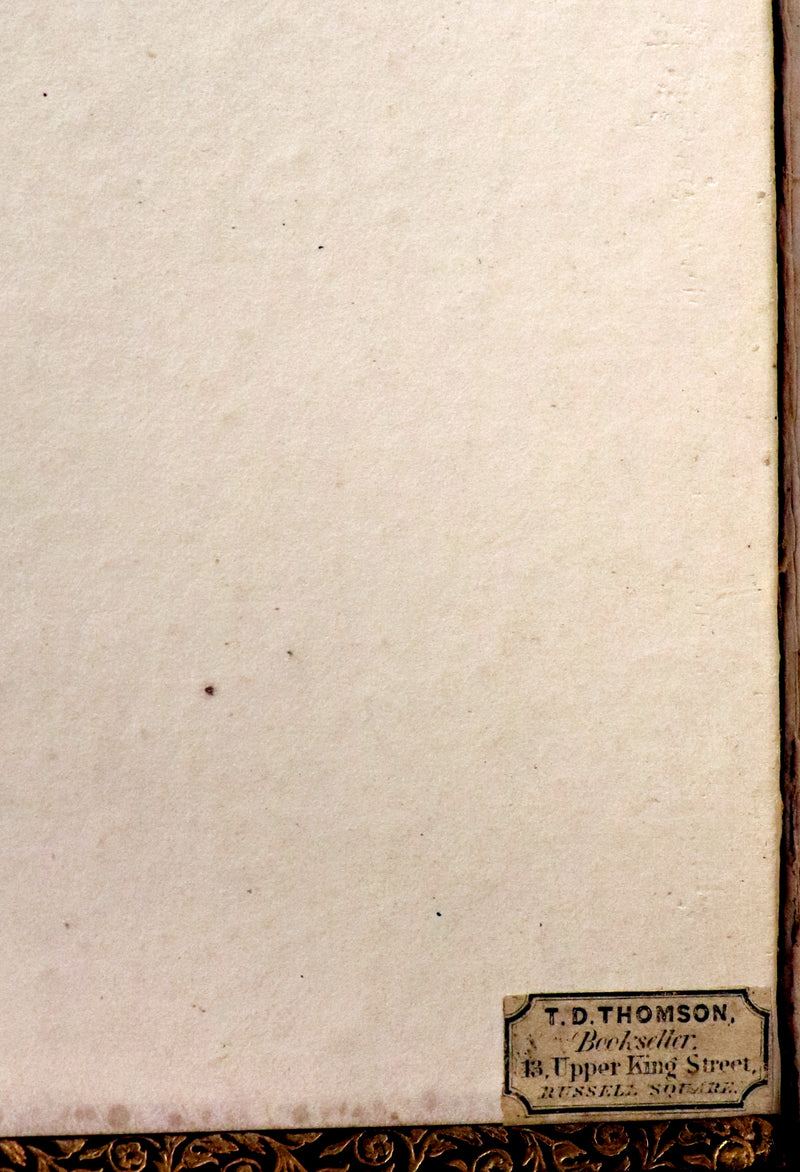 1854 Rare Book bound by Weemys - The Female Poets of Great Britain.