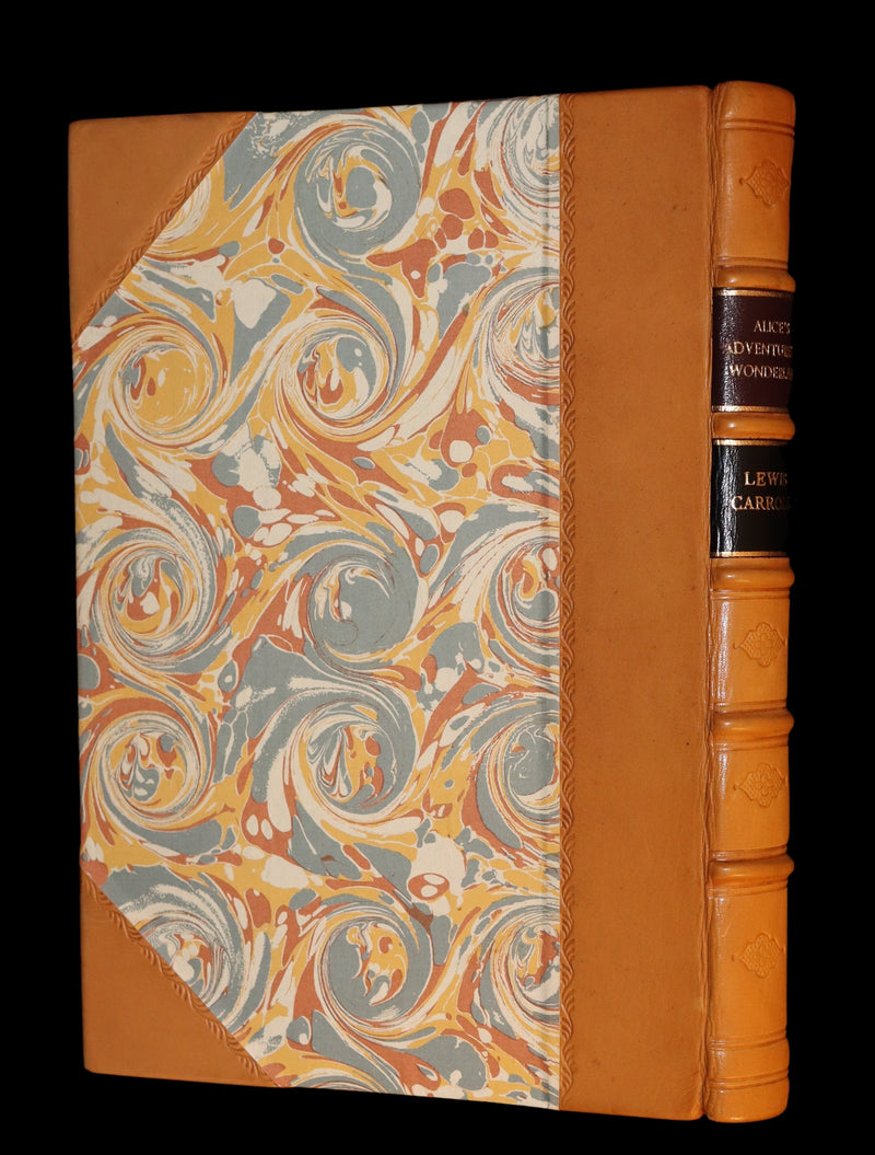 1914 Rare Limited 1st Riccardi Press Edition - Alice's Adventures in Wonderland by Lewis Carroll illustrated by John Tenniel. #795/1000.