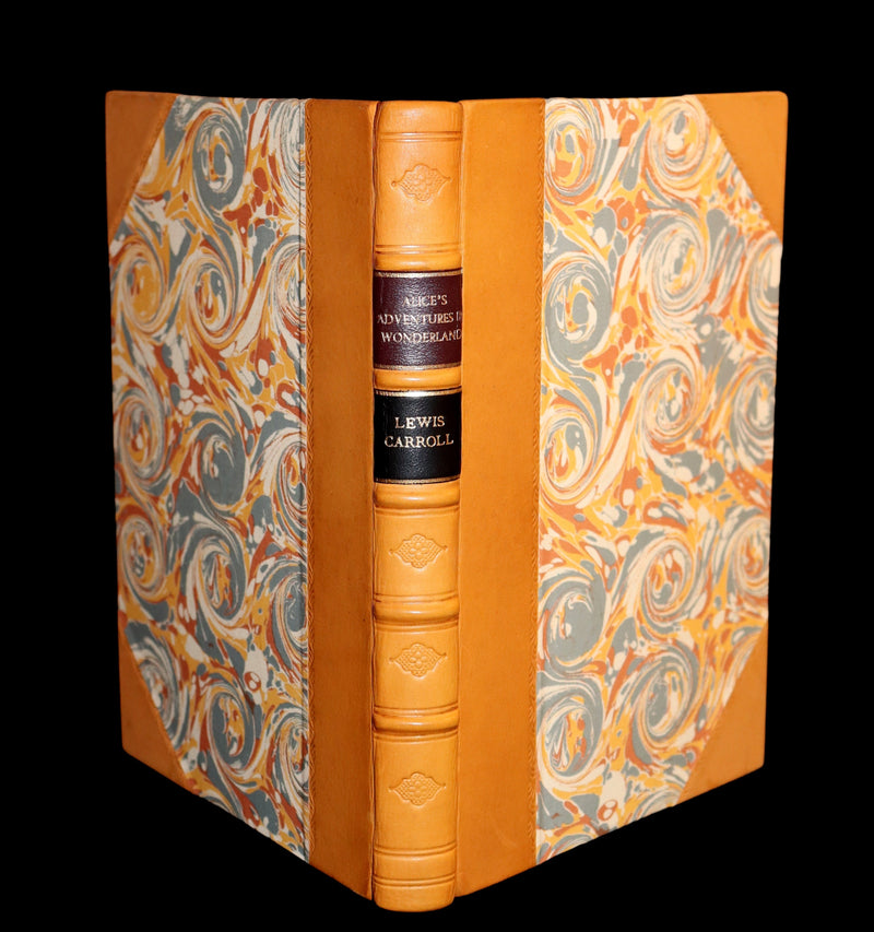1914 Rare Limited 1st Riccardi Press Edition - Alice's Adventures in Wonderland by Lewis Carroll illustrated by John Tenniel. #795/1000.