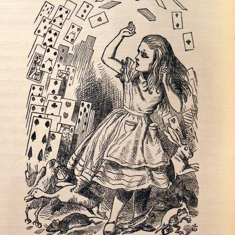 1914 Rare Limited 1st Riccardi Press Edition - Alice's Adventures in Wonderland by Lewis Carroll illustrated by John Tenniel. #795/1000.