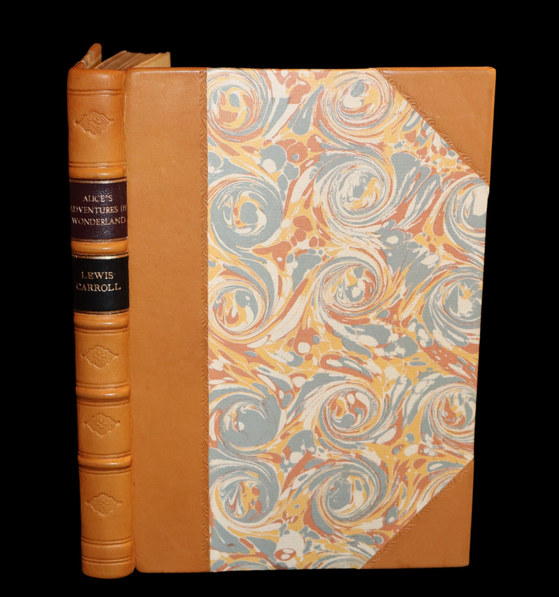 1914 Rare Limited 1st Riccardi Press Edition - Alice's Adventures in Wonderland by Lewis Carroll illustrated by John Tenniel. #795/1000.