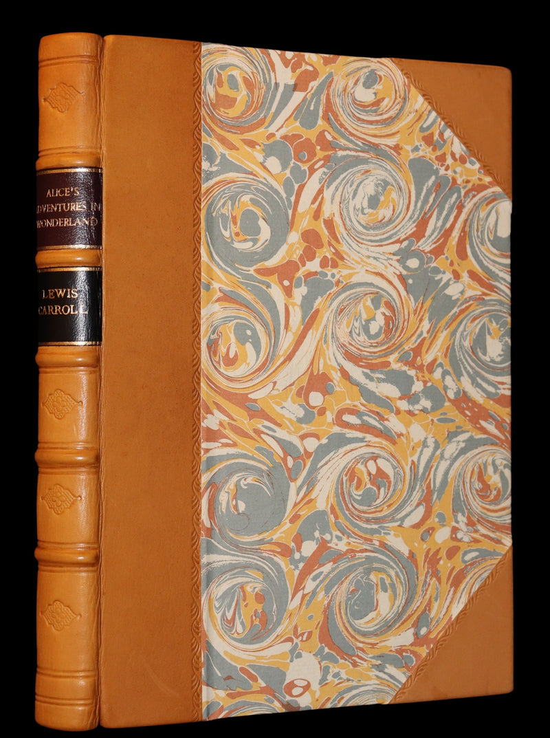 1914 Rare Limited 1st Riccardi Press Edition - Alice's Adventures in Wonderland by Lewis Carroll illustrated by John Tenniel. #795/1000.