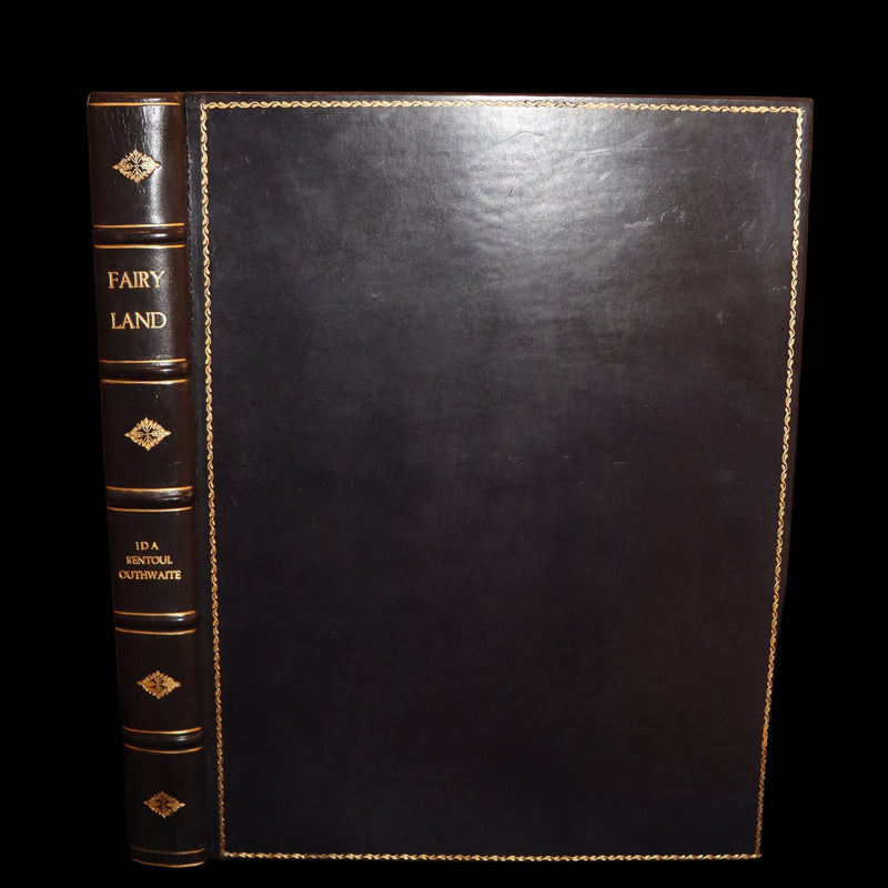 1931 Rare First UK Edition in a beautiful binding ~ FAIRYLAND by Ida Rentoul Outhwaite color illustrated.