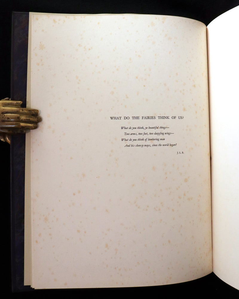 1931 Rare First UK Edition in a beautiful binding ~ FAIRYLAND by Ida Rentoul Outhwaite color illustrated.
