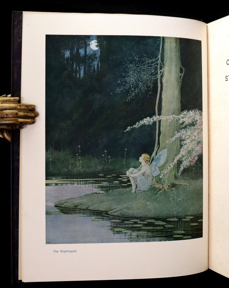 1931 Rare First UK Edition in a beautiful binding ~ FAIRYLAND by Ida Rentoul Outhwaite color illustrated.