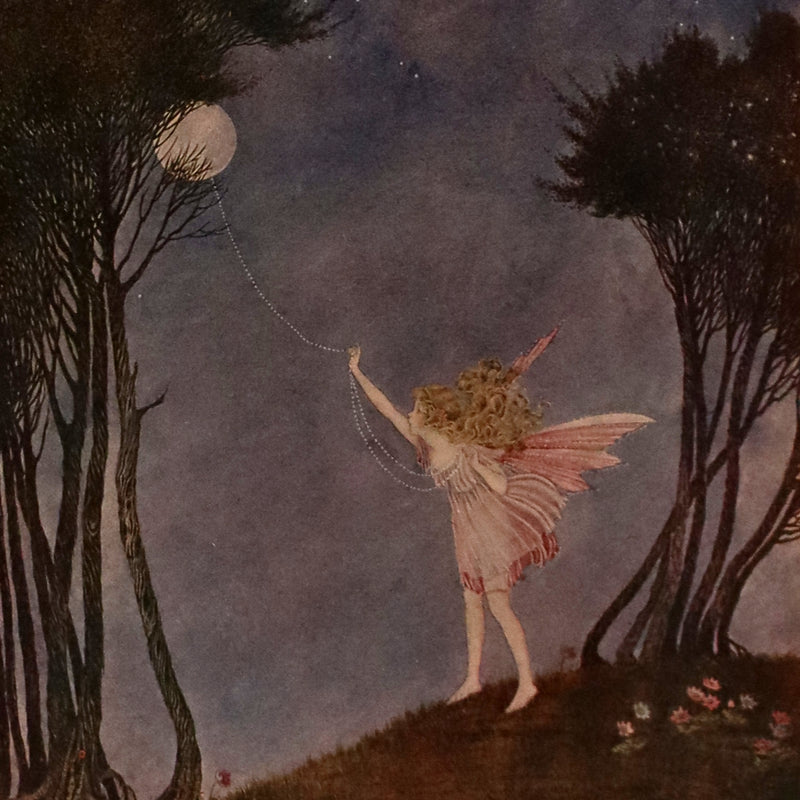 1931 Rare First UK Edition in a beautiful binding ~ FAIRYLAND by Ida Rentoul Outhwaite color illustrated.