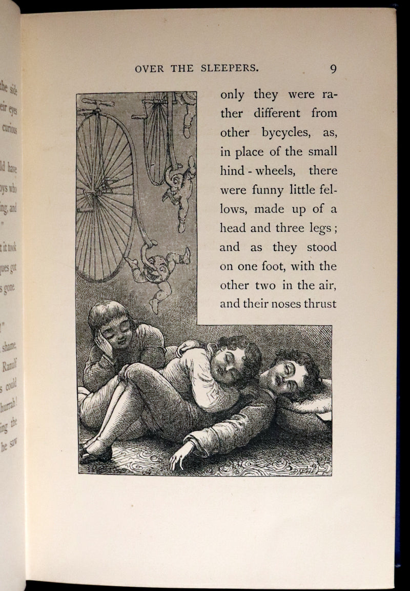 1877 Scarce Book - Our Trip to Blunderland Or, Grand Excursion to Blundertown and Back illustrated by Charles Doyle.