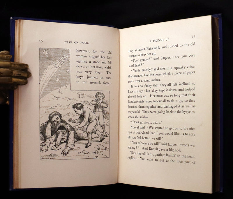 1877 Scarce Book - Our Trip to Blunderland Or, Grand Excursion to Blundertown and Back illustrated by Charles Doyle.
