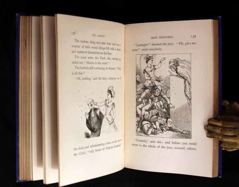 1877 Scarce Book - Our Trip to Blunderland Or, Grand Excursion to Blundertown and Back illustrated by Charles Doyle.