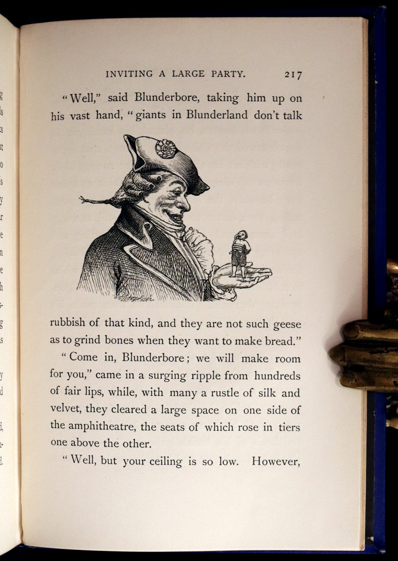 1877 Scarce Book - Our Trip to Blunderland Or, Grand Excursion to Blundertown and Back illustrated by Charles Doyle.