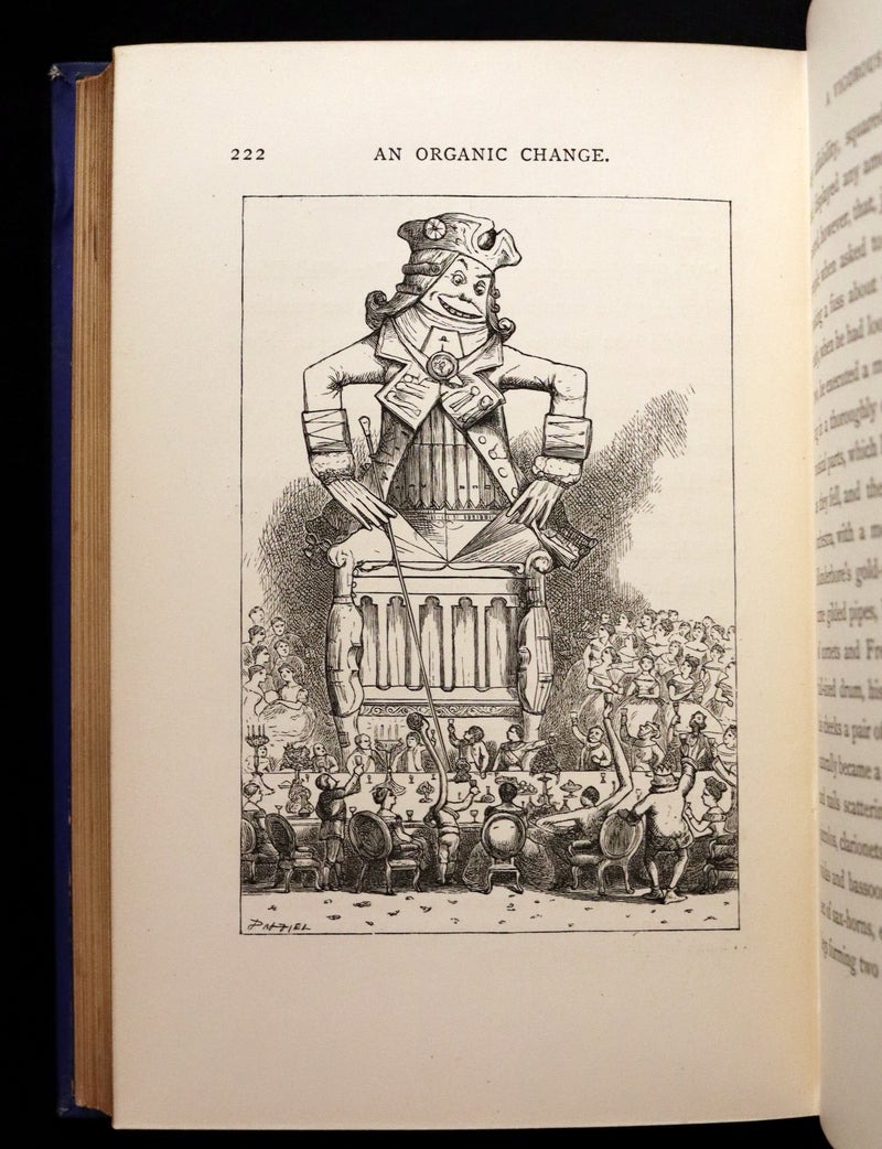1877 Scarce Book - Our Trip to Blunderland Or, Grand Excursion to Blundertown and Back illustrated by Charles Doyle.