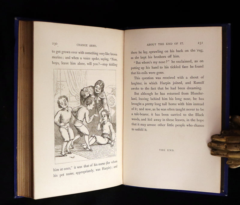 1877 Scarce Book - Our Trip to Blunderland Or, Grand Excursion to Blundertown and Back illustrated by Charles Doyle.
