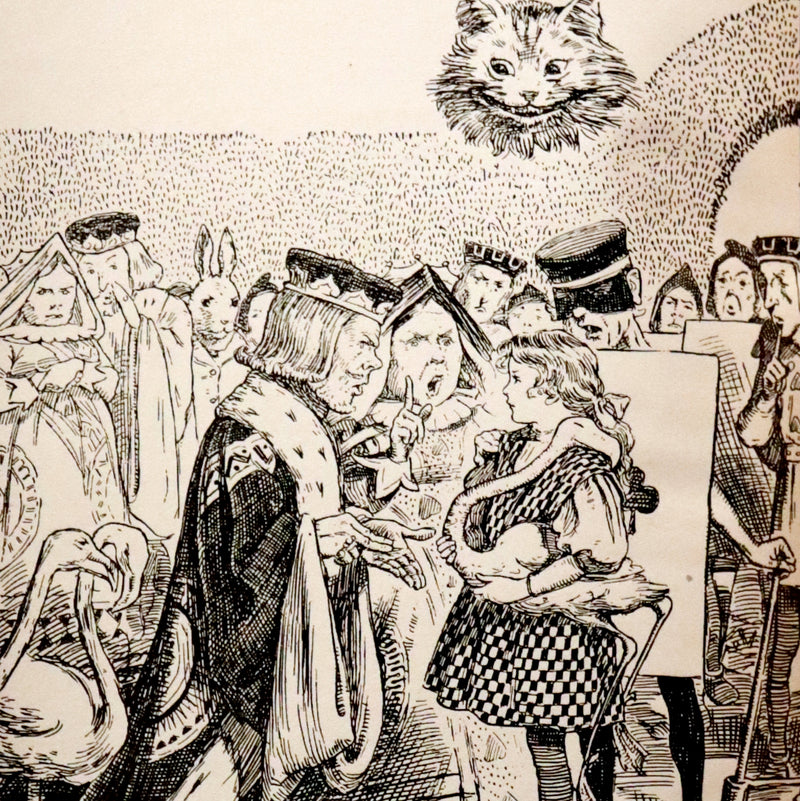 1908 Scarce Book - Alice's Adventures in Wonderland, 1st Edition Illustrated by K. M. Roberts.