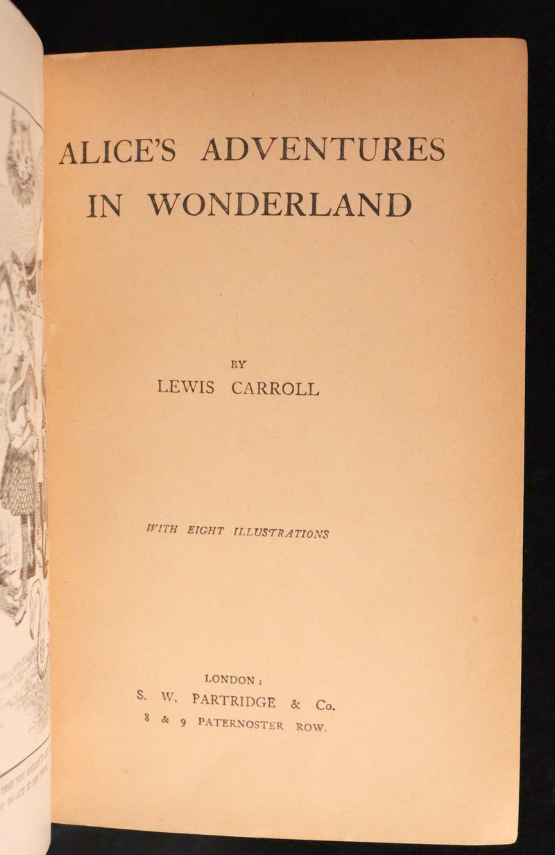 1908 Scarce Book - Alice's Adventures in Wonderland, 1st Edition Illustrated by K. M. Roberts.