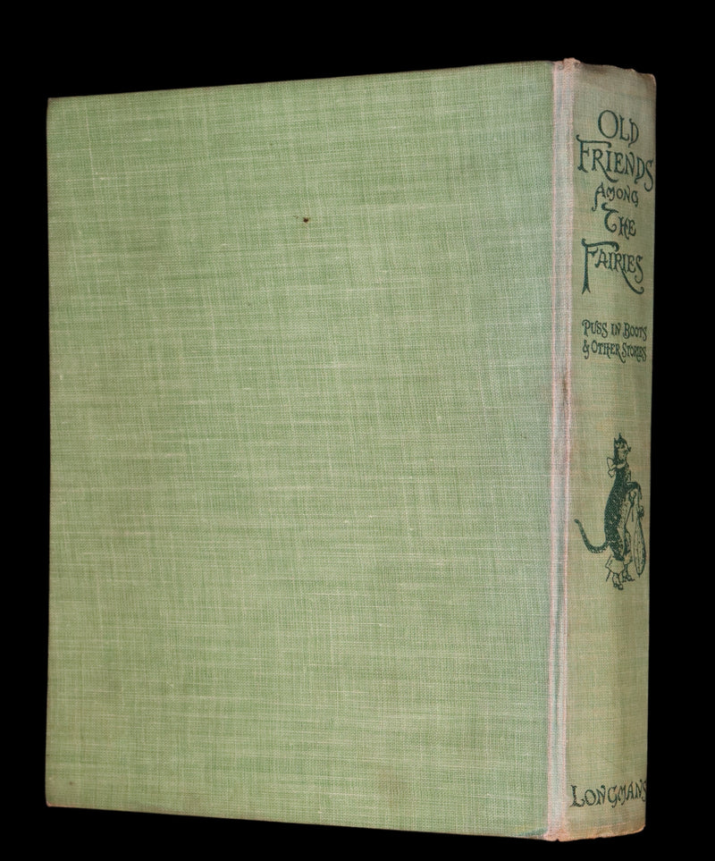 1926 Rare First Edition - OLD FRIENDS AMONG THE FAIRIES by Andrew Lang. Illustrated.
