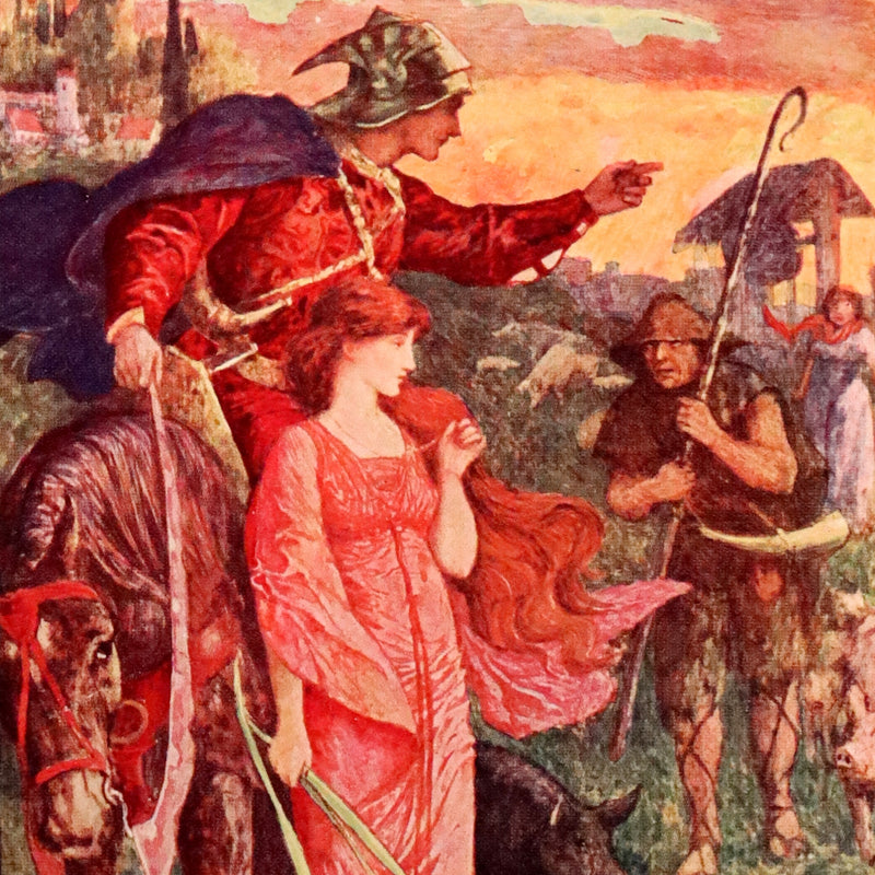 1926 Rare First Edition - OLD FRIENDS AMONG THE FAIRIES by Andrew Lang. Illustrated.