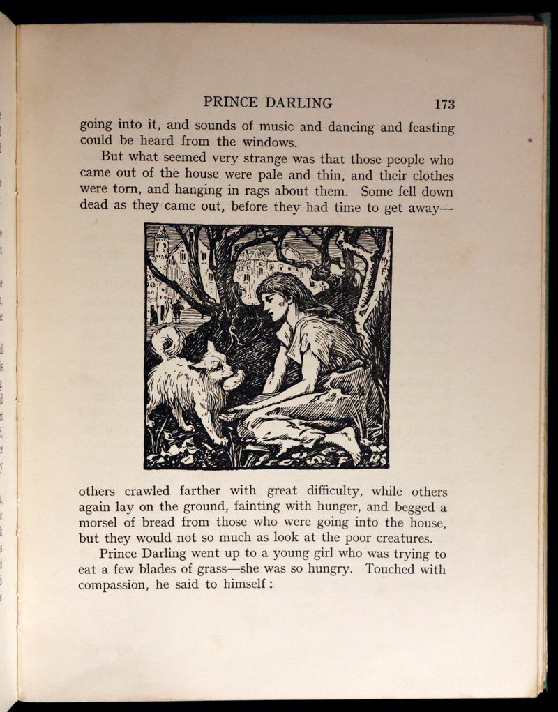1926 Rare First Edition - OLD FRIENDS AMONG THE FAIRIES by Andrew Lang. Illustrated.