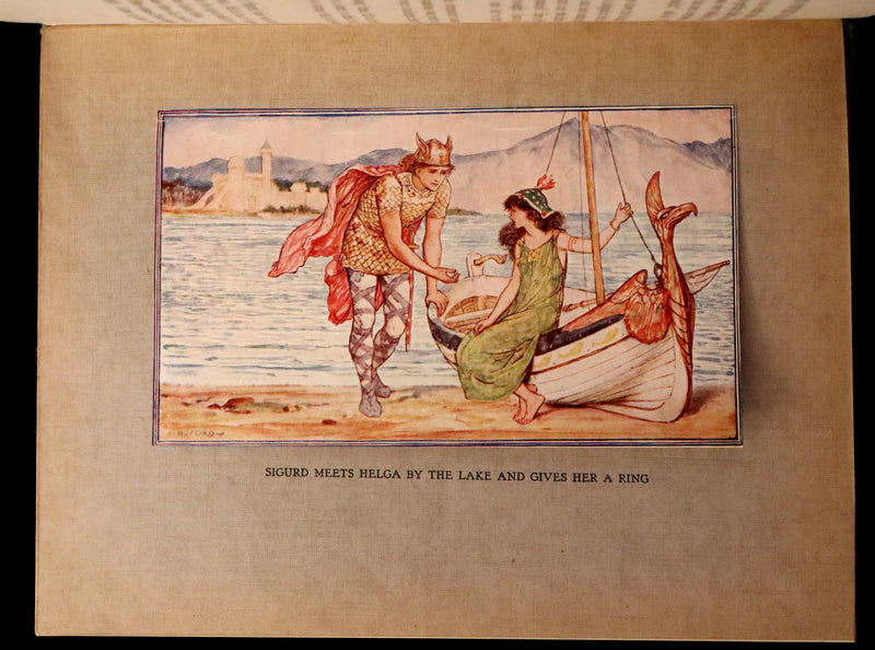 1926 Rare First Edition - OLD FRIENDS AMONG THE FAIRIES by Andrew Lang. Illustrated.