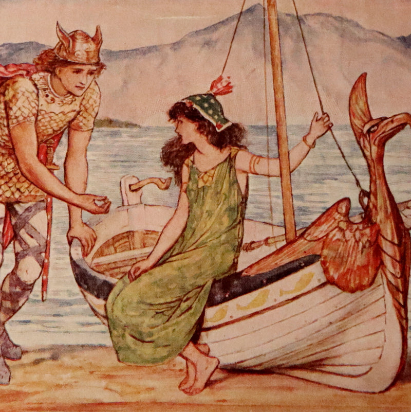 1926 Rare First Edition - OLD FRIENDS AMONG THE FAIRIES by Andrew Lang. Illustrated.