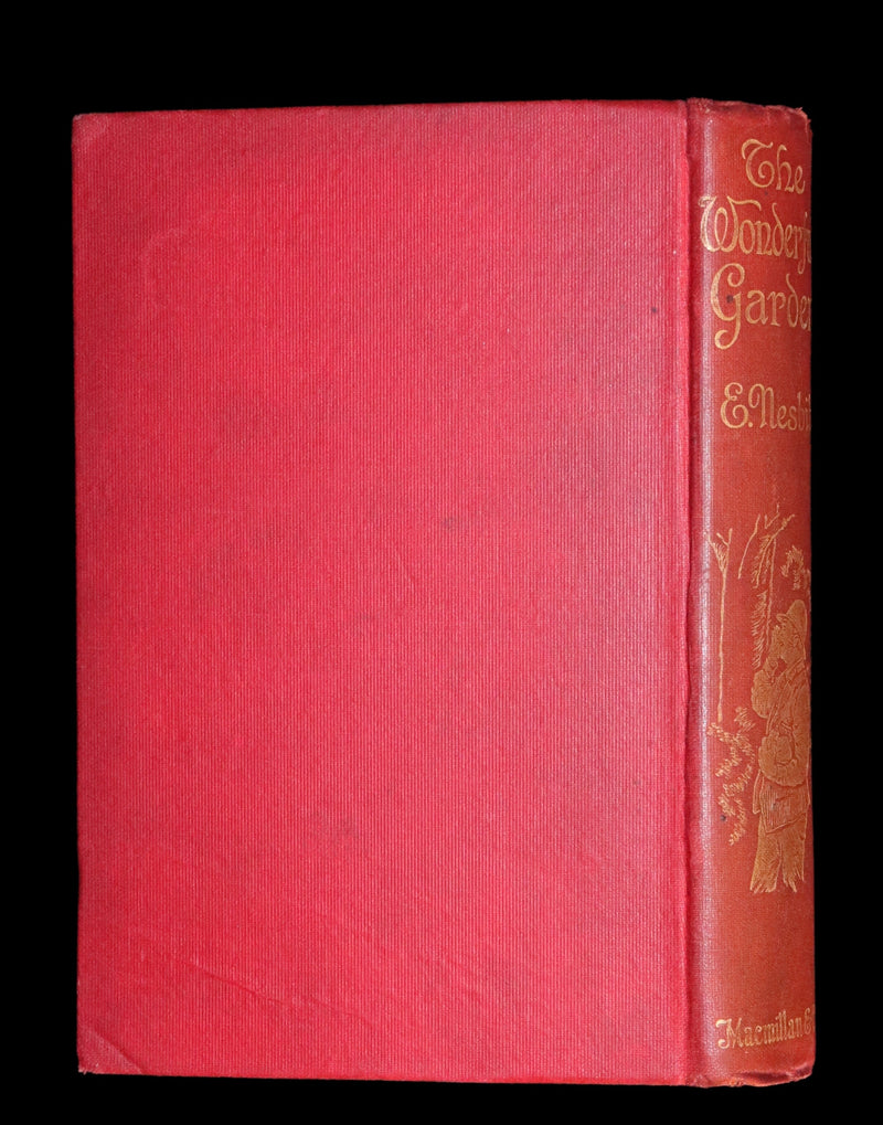 1911 Rare 1stED - THE WONDERFUL GARDEN, Magic Spells from Language of Flowers' Book by Edith Nesbit.
