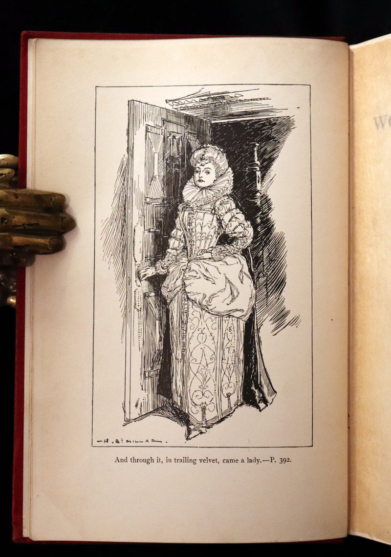 1911 Rare 1stED - THE WONDERFUL GARDEN, Magic Spells from Language of Flowers' Book by Edith Nesbit.