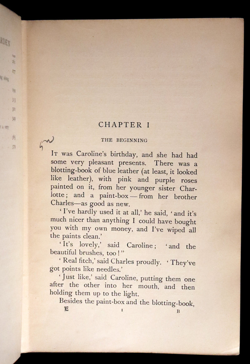 1911 Rare 1stED - THE WONDERFUL GARDEN, Magic Spells from Language of Flowers' Book by Edith Nesbit.