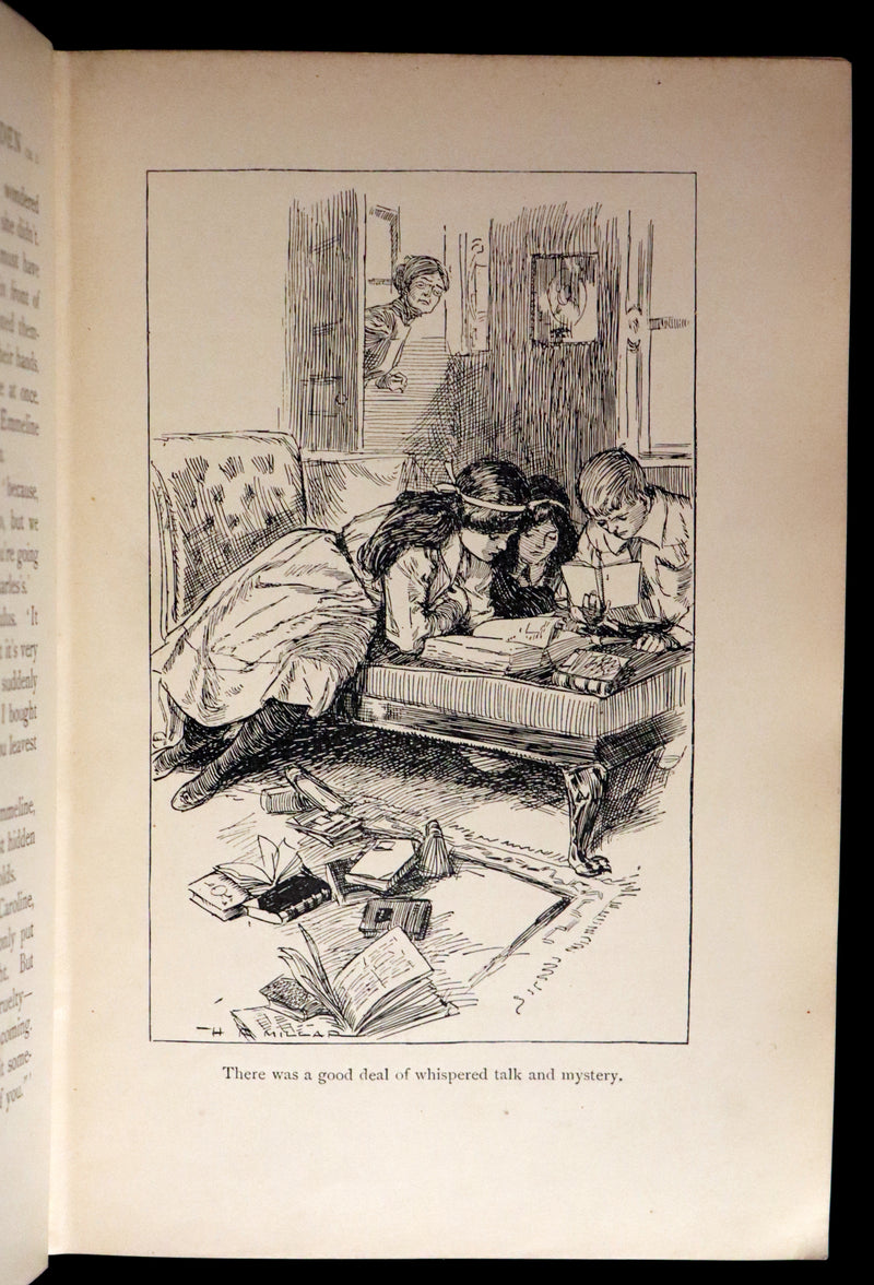 1911 Rare 1stED - THE WONDERFUL GARDEN, Magic Spells from Language of Flowers' Book by Edith Nesbit.