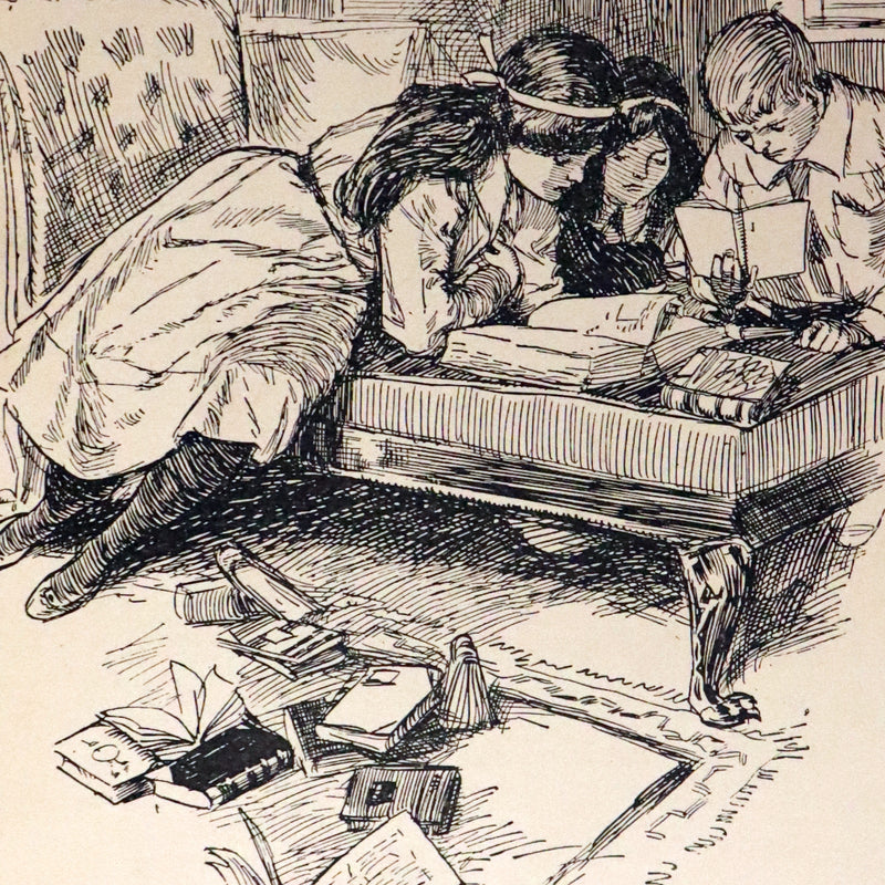 1911 Rare 1stED - THE WONDERFUL GARDEN, Magic Spells from Language of Flowers' Book by Edith Nesbit.