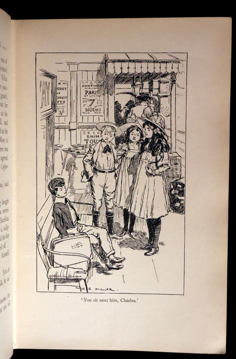 1911 Rare 1stED - THE WONDERFUL GARDEN, Magic Spells from Language of Flowers' Book by Edith Nesbit.