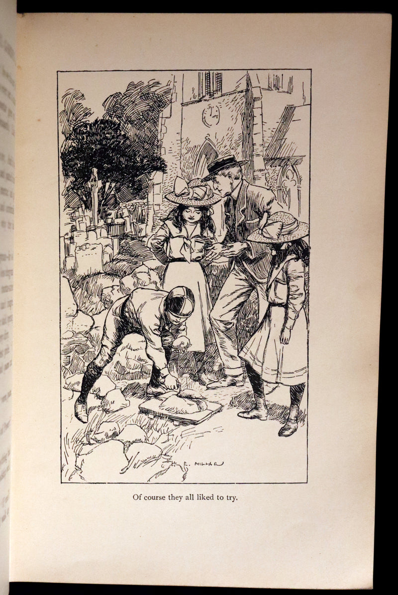 1911 Rare 1stED - THE WONDERFUL GARDEN, Magic Spells from Language of Flowers' Book by Edith Nesbit.