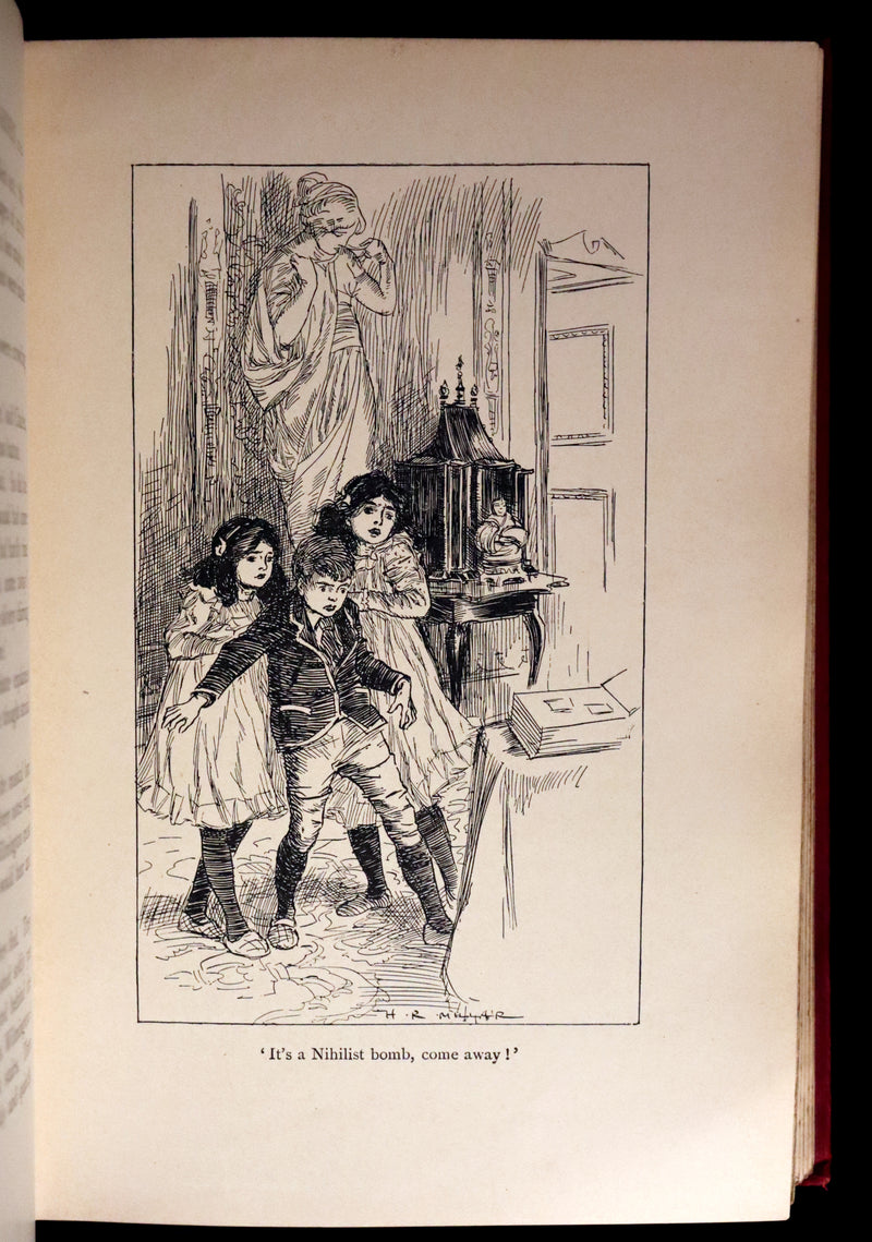 1911 Rare 1stED - THE WONDERFUL GARDEN, Magic Spells from Language of Flowers' Book by Edith Nesbit.