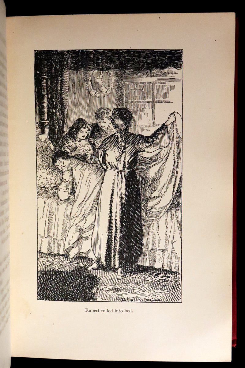 1911 Rare 1stED - THE WONDERFUL GARDEN, Magic Spells from Language of Flowers' Book by Edith Nesbit.