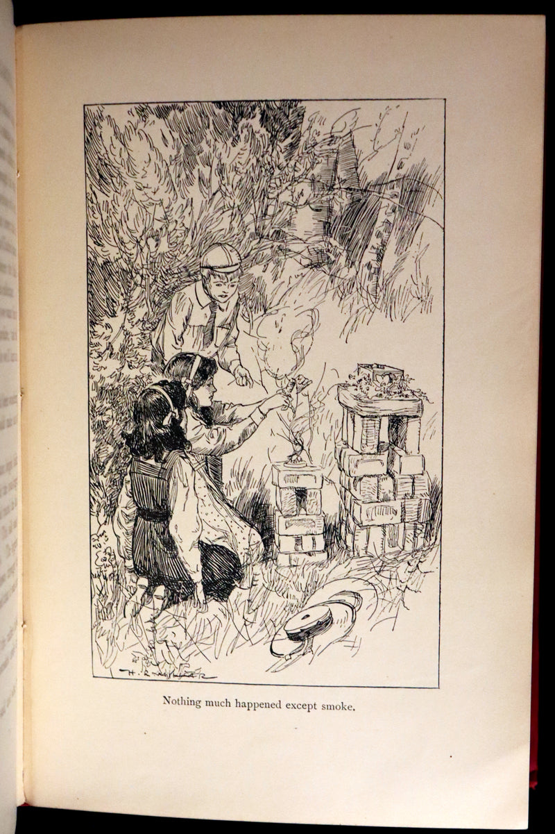 1911 Rare 1stED - THE WONDERFUL GARDEN, Magic Spells from Language of Flowers' Book by Edith Nesbit.