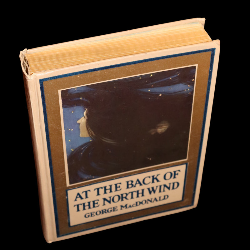 1919 Rare Book - AT THE BACK OF THE NORTH WIND, First Edition Illustrated by Jessie Willcox Smith.