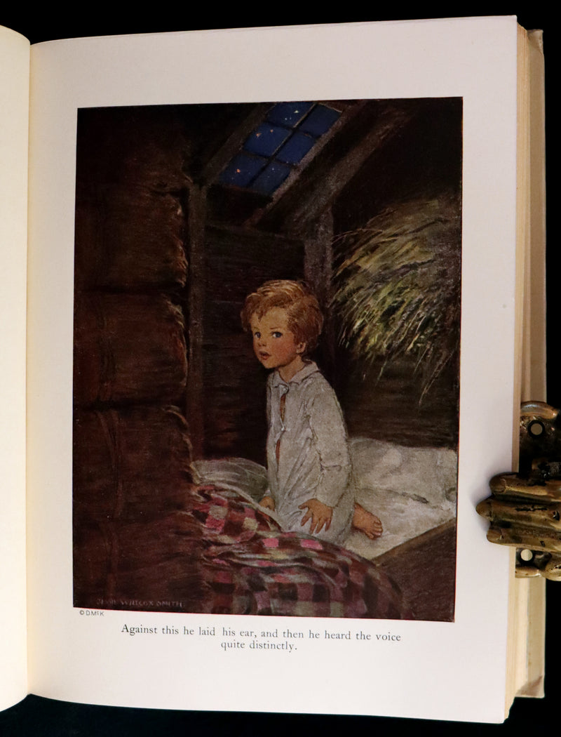 1919 Rare Book - AT THE BACK OF THE NORTH WIND, First Edition Illustrated by Jessie Willcox Smith.
